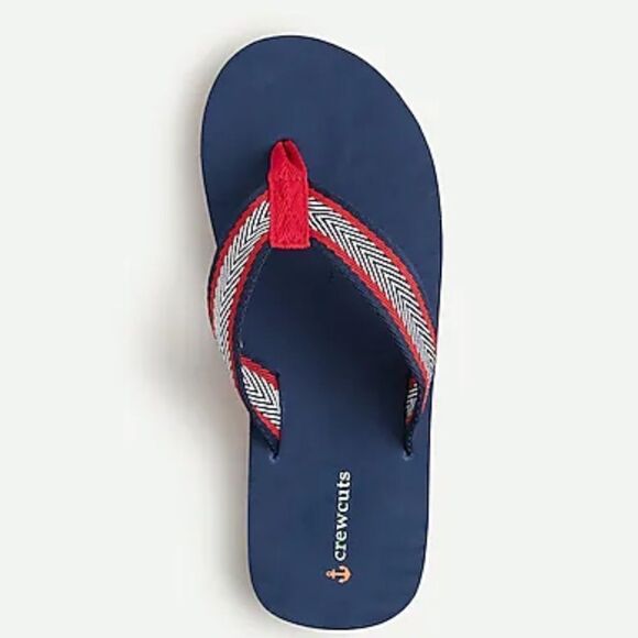 Kid’s Crewcuts Herringbone Flip-flops - Picture 2 of 5
